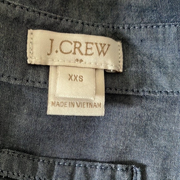 J Crew half button down shirt - Picture 2 of 4